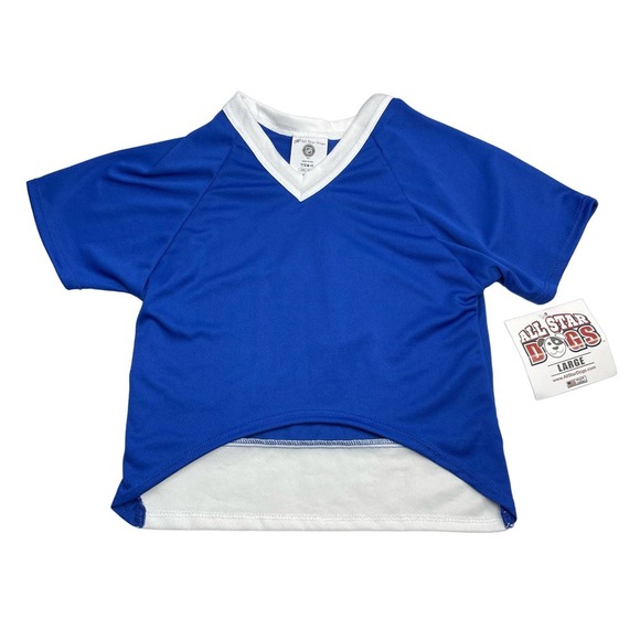 ALL STAR DOGS Official NHL License Toronto Maple Leafs Dog Jersey Sz Large - Picture 2 of 5